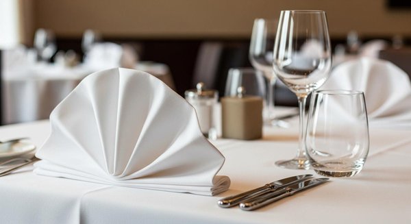 Serviette intissée blanche : un atout pour l'expérience client en restauration